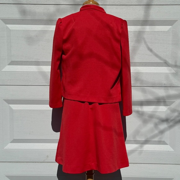 Vintage Cora's Closet Dress (with matching jacket and belt)-petite - Picture 5 of 10